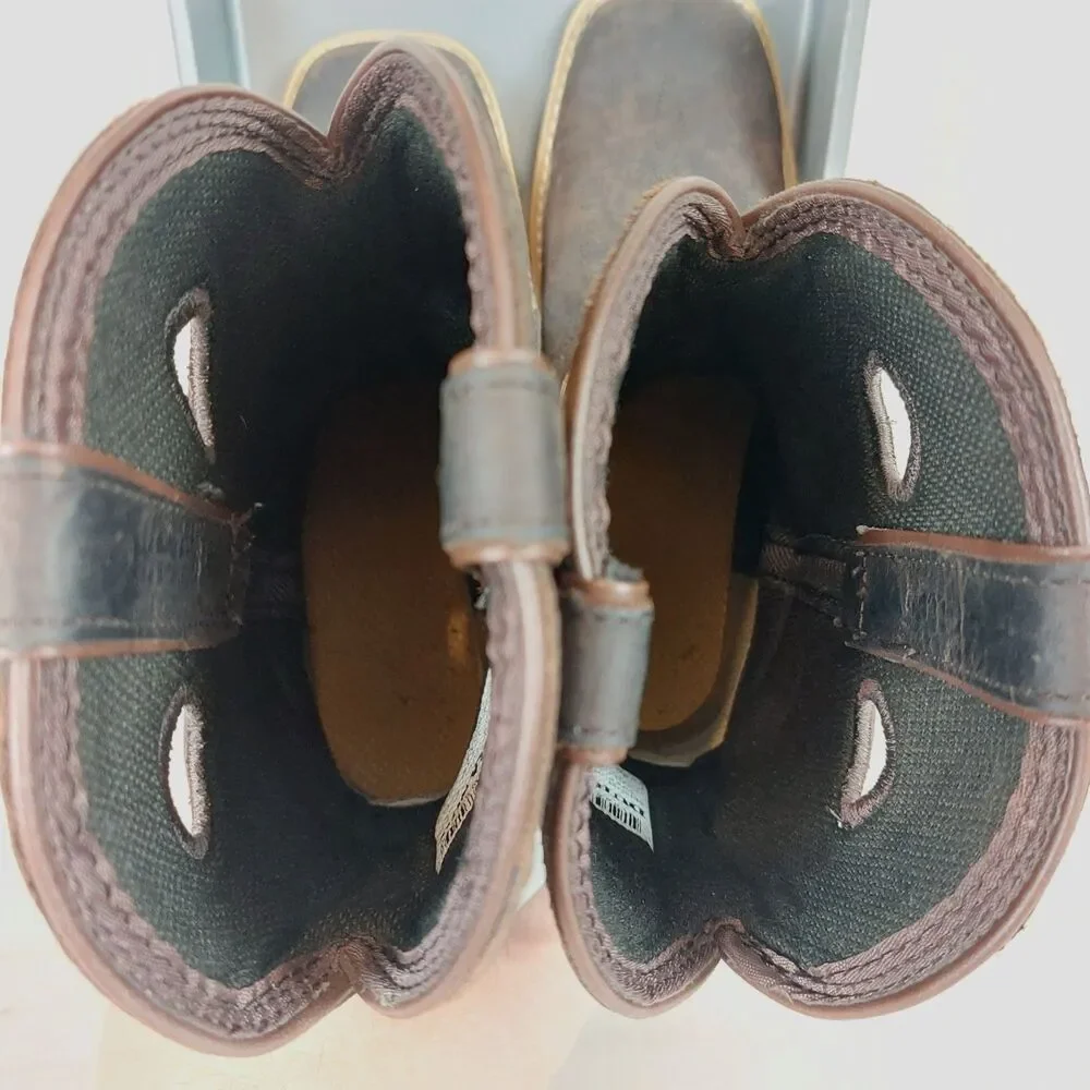 Durango Lil' Rebel Pro Big Kid's Brown Western Boot Size 4